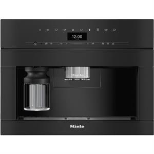 Kaffeevollautomat, Kaffee/Espresso/Cappuccino, obsidianschwarz, Milchaufschäumung, mit Display,